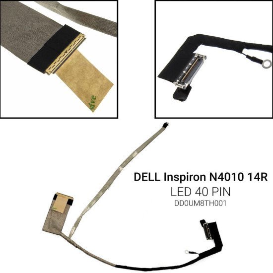 Καλωδιοταινία Για Οθόνης Dell Inspiron N4010 14R Integrated Connector