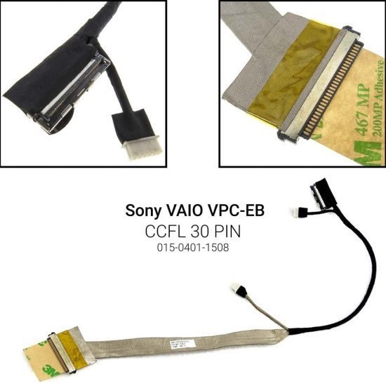 Καλωδιοταινία Οθόνης Για Sony Vaio Vpc-Eb Lcd Καλωδιοταινία Οθόνης Για Sony Vaio Vpc-Eb Lcd