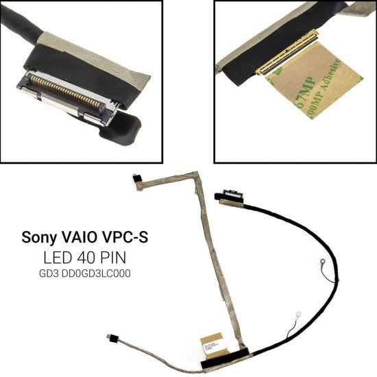 Καλωδιοταινία Οθόνης Για Sony Vaio Vpc-S Καλωδιοταινία Οθόνης Για Sony Vaio Vpc-S