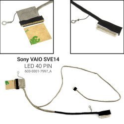 Καλωδιοταινία Οθόνης Για Sony Vaio Sve14 Sve141D11T Sve14A11T Sve14118Fxw