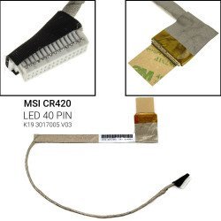 Καλωδιοταινία Οθόνης Για Msi Cr420 Cr400 Ms145X 1452 1435 Ex460 Ex465X Ex400 Cx420X