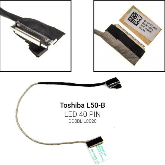 Καλωδιοταινία Οθόνης Για Toshiba L50-B 40Pin