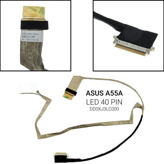 Καλωδιοταινία Οθόνης Για Asus A55A Καλωδιοταινία Οθόνης Για Asus A55A