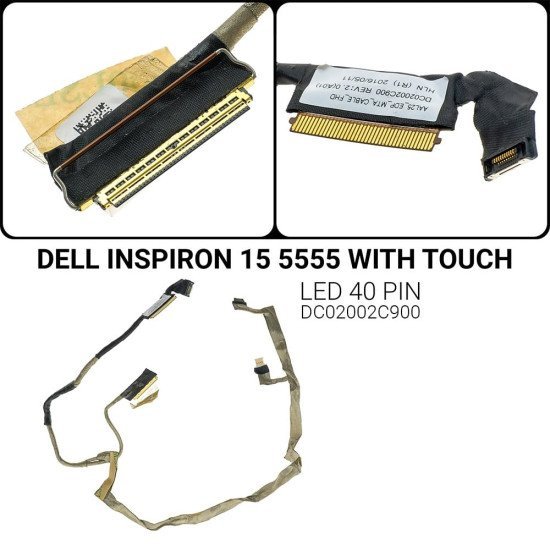 Καλωδιοταινία Οθόνης Για Dell Inspiron 15 5000 With Touch