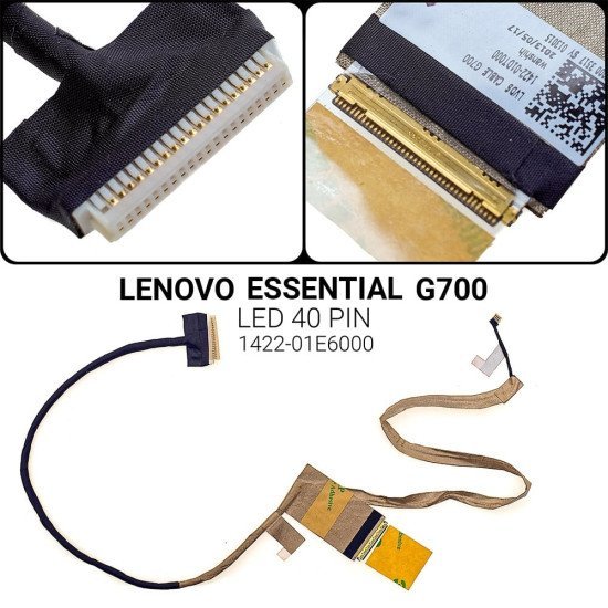 Καλωδιοταινία Οθόνης Για Lenovo G700 40Pin Καλωδιοταινία Οθόνης Για Lenovo G700 40Pin