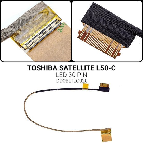 Καλωδιοταινία Οθόνης Για Toshiba L50-C 30Pin