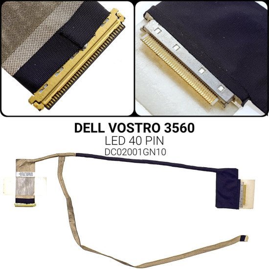 Καλωδιοταινία Οθόνης Για Dell Vostro 3560 40Pin