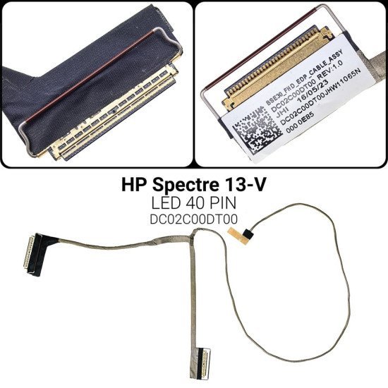 Καλωδιοταινία Οθόνης Για Hp Spectre 13-V 40 Pin
