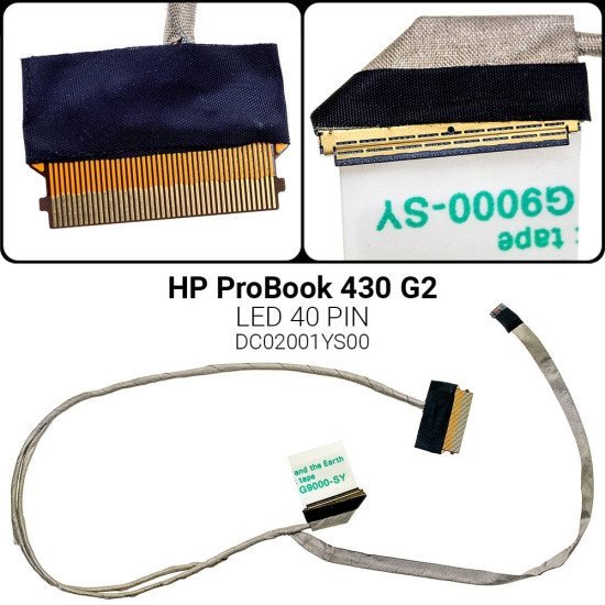Καλωδιοταινία Οθόνης Για Hp Probook 430 G2 40 Pin
