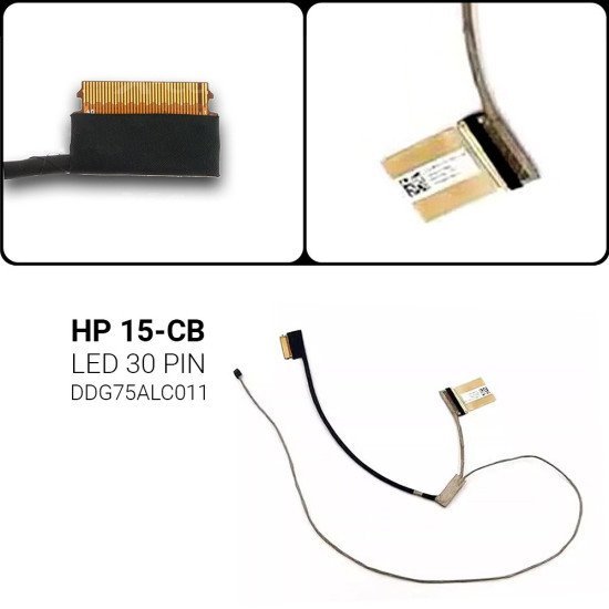 Καλωδιοταινία Οθόνης Για Hp 15-Cb