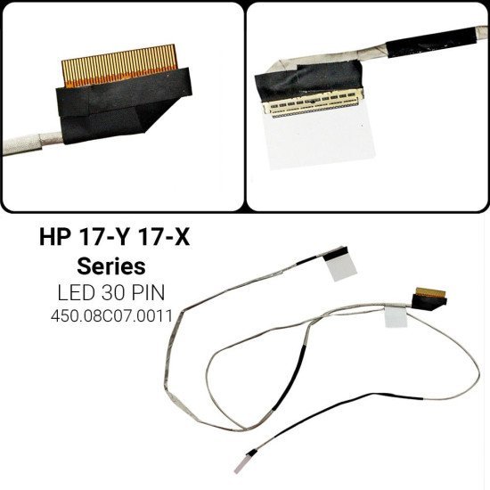 Καλωδιοταινία Οθόνης Για Hp 17-Y 17-X Series 17.3" Καλωδιοταινία Οθόνης Για Hp 17-Y 17-X Series 17.3"
