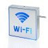 Φωτεινή Σήμανση Αλουμινίου Wi-Fi Area