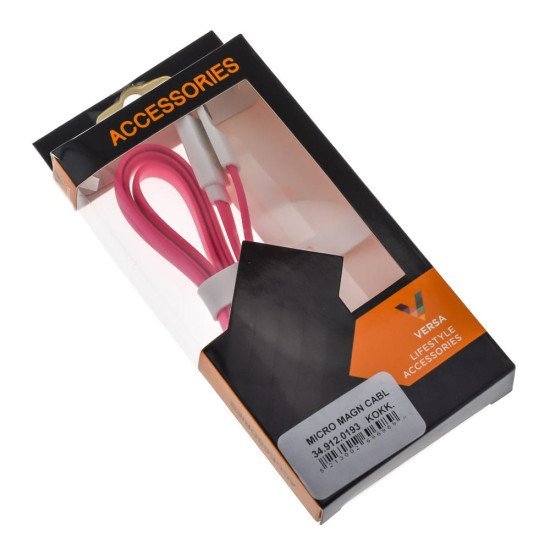 Μαγνητικό Καλώδιο Φόρτισης - Δεδομένων Usb Σε Micro Usb Pink Μαγνητικό Καλώδιο Φόρτισης - Δεδομένων Usb Σε Micro Usb Pink