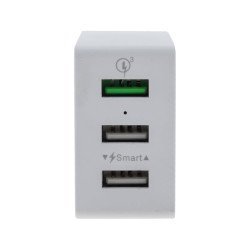 Φορτιστής Ταξιδίου 3 Port Qualcomm Qc 3.0 30W