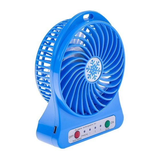 Usb Summer Fan Blue Usb Summer Fan Blue