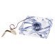 Pc fan διάφανο 120x25mm Pc fan διάφανο 120x25mm