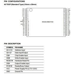 Macronix 29Lv008Cbtc-70G