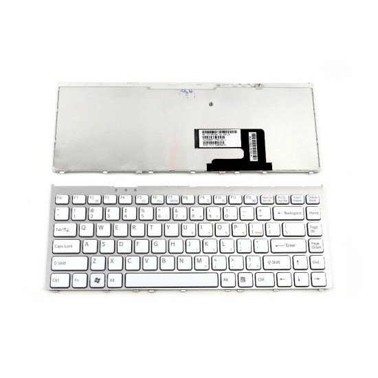 Πληκτρολόγιο Sony Vaio Vgn-Fw Λευκό Με Frame Πληκτρολόγιο Sony Vaio Vgn-Fw Λευκό Με Frame