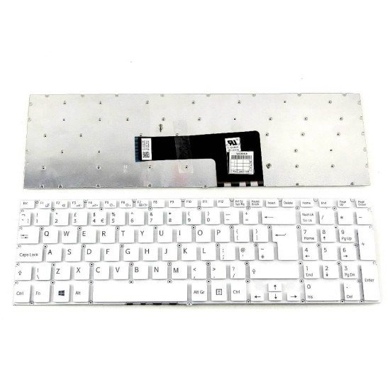 Πληκτρολόγιο Sony Vaio Svf15A Uk Λευκο Πληκτρολόγιο Sony Vaio Svf15A Uk Λευκο