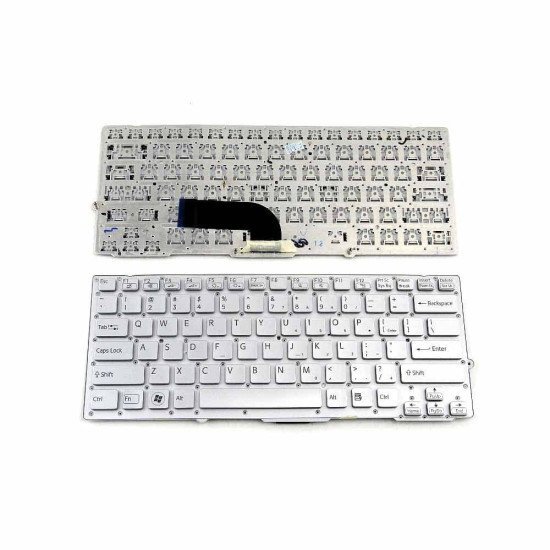 Πληκτρολόγιο Sony Vaio Vpc-Sb Silver Us Πληκτρολόγιο Sony Vaio Vpc-Sb Silver Us