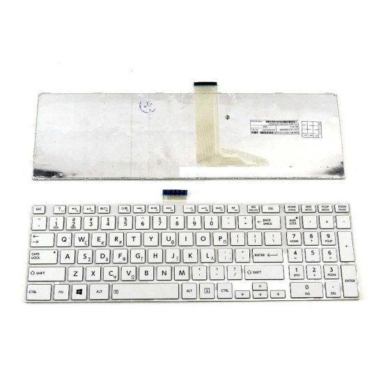 Πληκτρολόγιο Toshiba C850 Λευκό Greek Πληκτρολόγιο Toshiba C850 Λευκό Greek