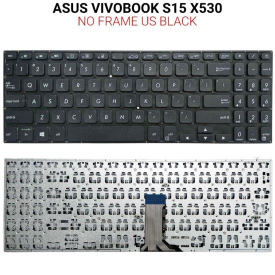 Πληκτρολόγιο Asus Vivobook S15 X530 No Frame Us Πληκτρολόγιο Asus Vivobook S15 X530 No Frame Us
