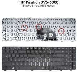 Πληκτρολόγιο Hp Dv6-6000