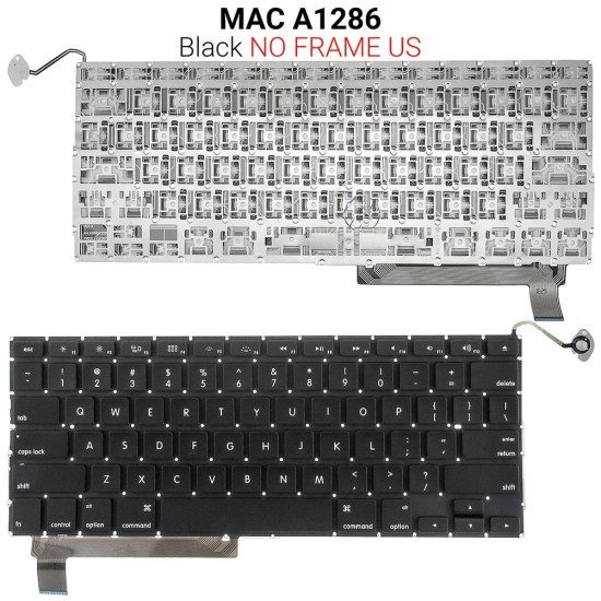 Πληκτρολογιο Mac A1286 Horizontal Enter Us Πληκτρολογιο Mac A1286 Horizontal Enter Us