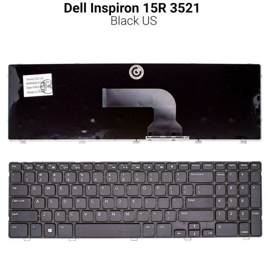 Πληκτρολόγιο Dell Inspiron 15R 3521 Πληκτρολόγιο Dell Inspiron 15R 3521