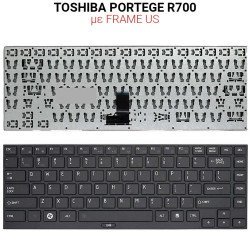 Πληκτρολόγιο Toshiba Portege R700 With Frame Us Πληκτρολόγιο Toshiba Portege R700 With Frame Us