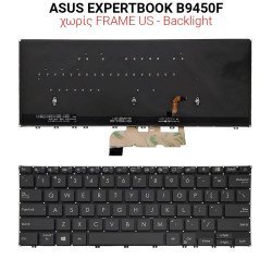 Πληκτρολόγιο Asus Expertbook B9450F No Frame Us + Backlight Πληκτρολόγιο Asus Expertbook B9450F No Frame Us + Backlight