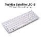 Πληκτρολόγιο Toshiba Satellite L50-B White Us Πληκτρολόγιο Toshiba Satellite L50-B White Us