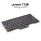 Πληκτρολόγιο Lenovo T430 Us
