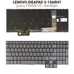 Πληκτρολόγιο Lenovo Ideapad 3-15Arh7 No Frame Us + Backlight