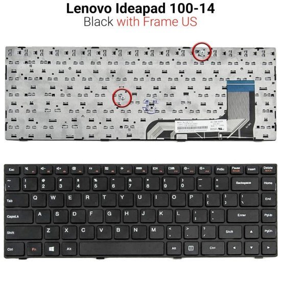 Πληκτρολόγιο Lenovo Ideapad 100-14 Πληκτρολόγιο Lenovo Ideapad 100-14