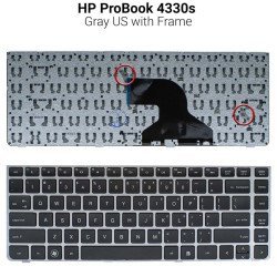 Πληκτρολόγιο Hp Probook 4330S Us