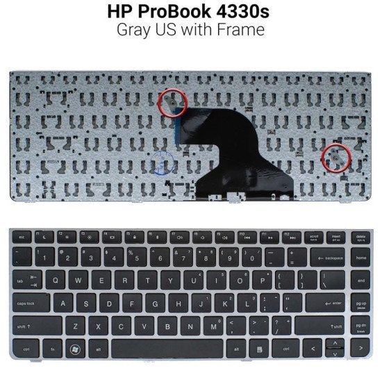 Πληκτρολόγιο Hp Probook 4330S Us Πληκτρολόγιο Hp Probook 4330S Us