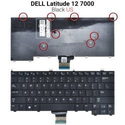 Πληκτρολόγιο Dell Latitude 12 7000 Πληκτρολόγιο Dell Latitude 12 7000