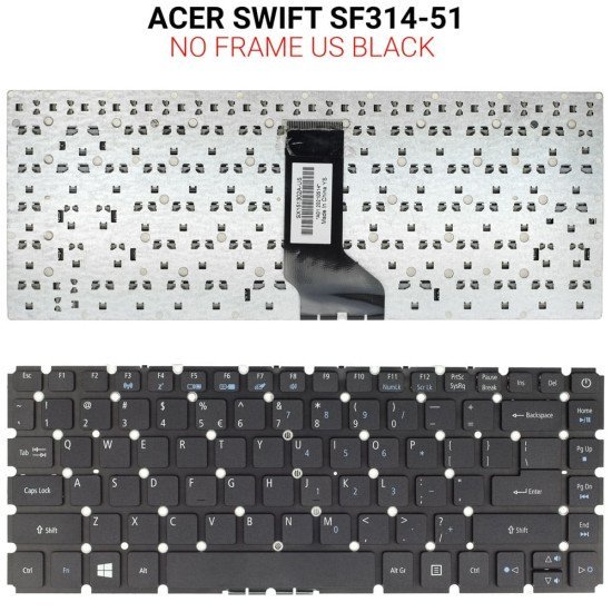 Πληκτρολόγιο Acer Swift Sf314-51 No Frame Us