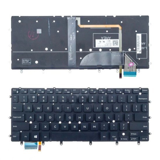 Πληκτρολόγιο Dell Inspiron P57G No Frame With Backlit Us Πληκτρολόγιο Dell Inspiron P57G No Frame With Backlit Us