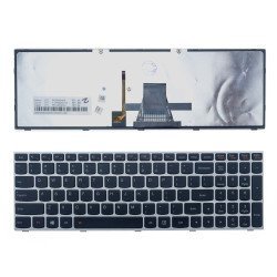 Πληκτρολόγιο Lenovo Ideapad Z51-70 With Frame With Backlit Us
