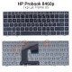 Πληκτρολόγιο Hp Probook 8460P With Frame Us Πληκτρολόγιο Hp Probook 8460P With Frame Us