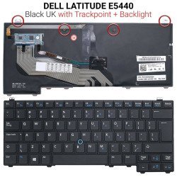Πληκτρολόγιο Dell Latitude E5440 Us With Backlight Πληκτρολόγιο Dell Latitude E5440 Us With Backlight