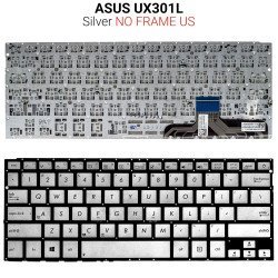Πληκτρολόγιο Asus Ux301L Ux301 No Frame Us