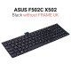Πληκτρολόγιο Asus F502C X502 No Frame Uk Πληκτρολόγιο Asus F502C X502 No Frame Uk