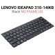 Πληκτρολόγιο Lenovo Ideapad 310-14Ikb No Frame Us