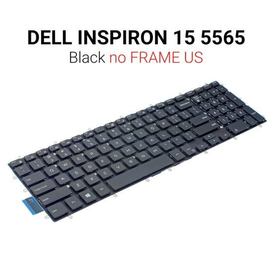 Πληκτρολόγιο Dell Inspiron 15 5565 No Frame Us Πληκτρολόγιο Dell Inspiron 15 5565 No Frame Us