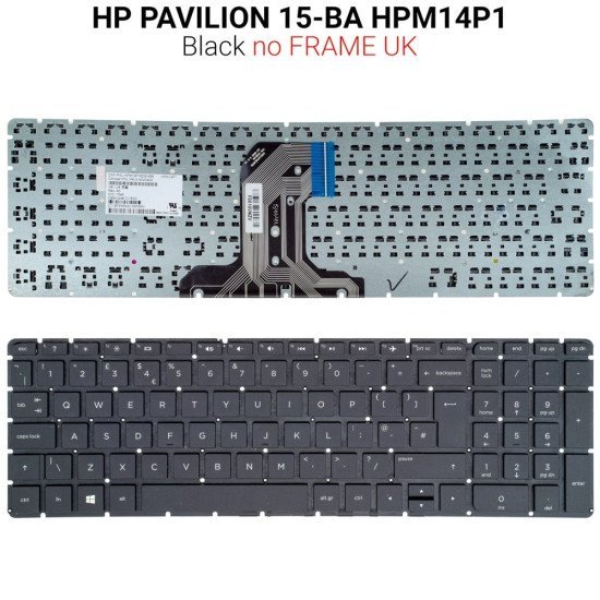 Πληκτρολόγιο Hp Pavilion 15-Ba Hpm14P1 No Frame Uk Πληκτρολόγιο Hp Pavilion 15-Ba Hpm14P1 No Frame Uk