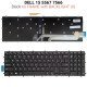 Πληκτρολόγιο Dell 15 5567 Νο Frame Us Red Backlight Πληκτρολόγιο Dell 15 5567 Νο Frame Us Red Backlight