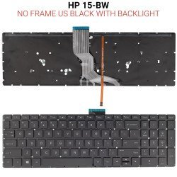 Πληκτρολόγιο Hp 15-Bw No Frame Us With Backlit Πληκτρολόγιο Hp 15-Bw No Frame Us With Backlit